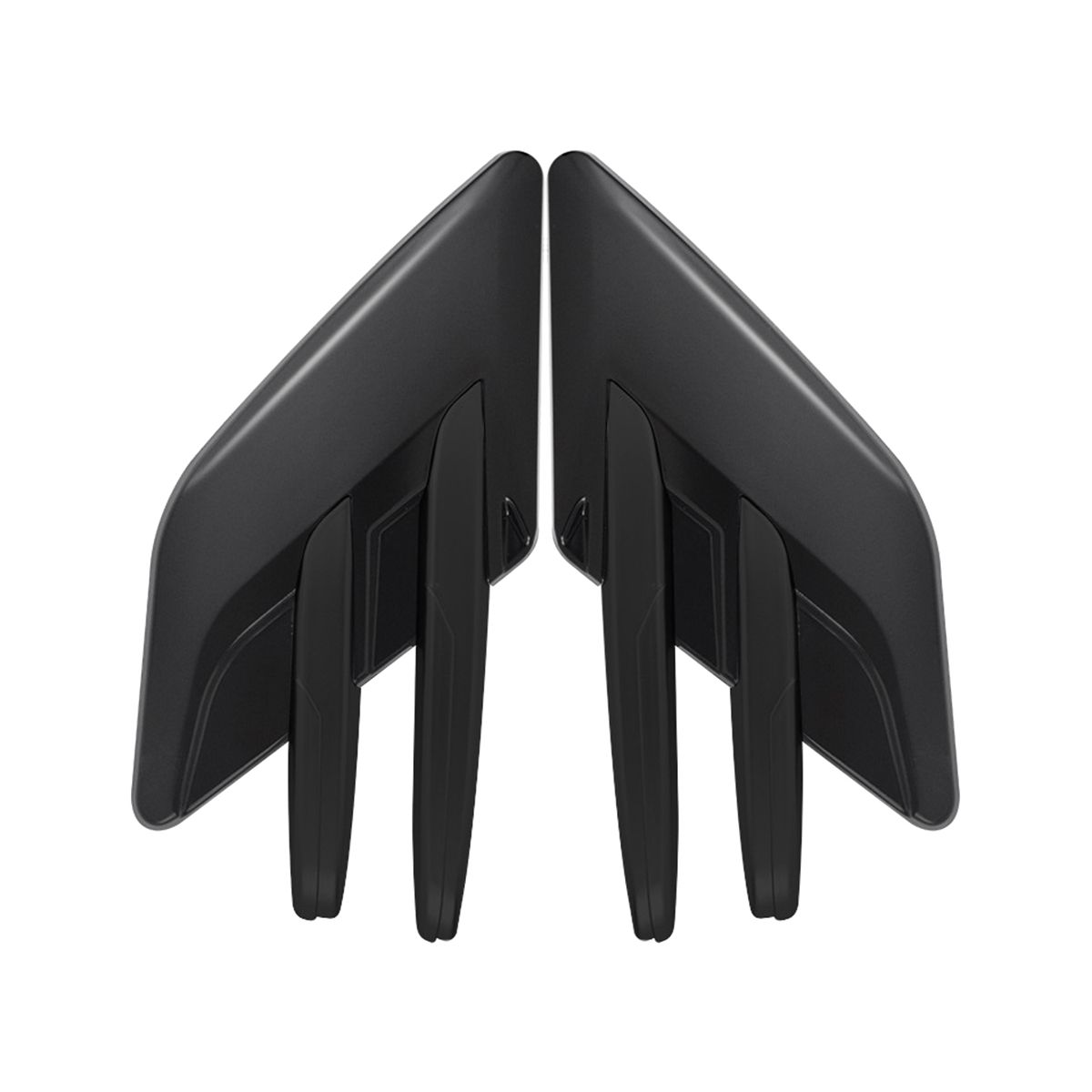 Car Side Air Intake Hood Vent Decoration Car Side Vent Hood Car Personality Modification Exterior Decoration Universal,B