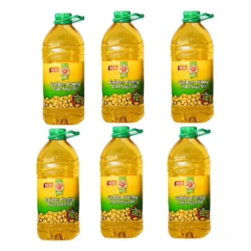 Pure Soya Oil Cooking Oil - 2.75L  X 6