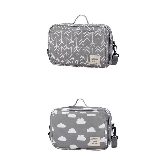 2x Baby Stroller Organizer Bag Large Capacity Hanging Mummy Diaper Bag