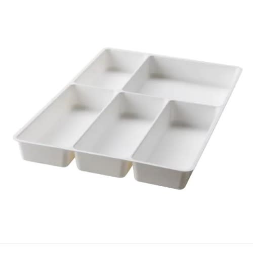 Stodja Cutlery Tray - White - 31x50 Cm