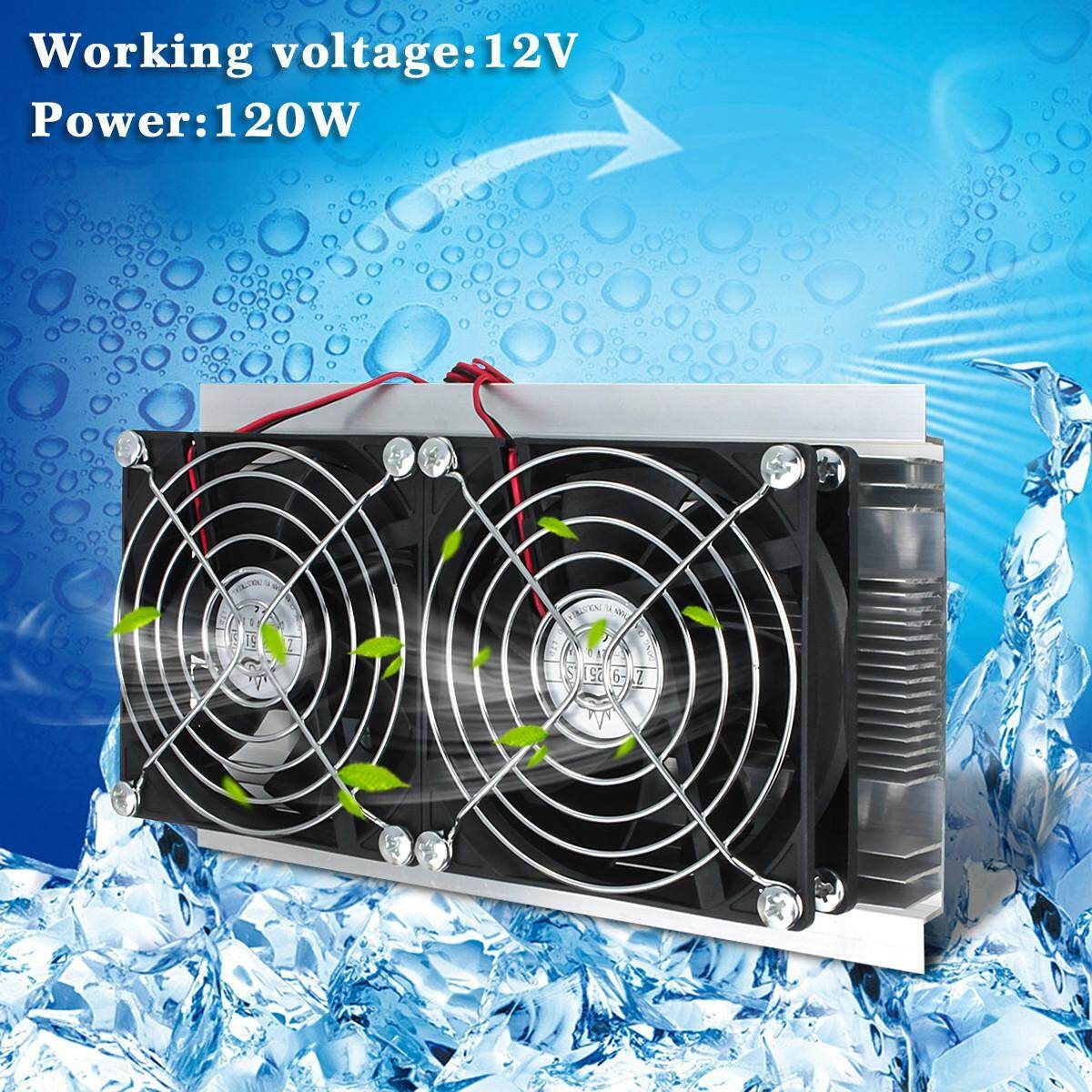 Refrigeration Peltier Double Fan Cooling System Kit Cooler
