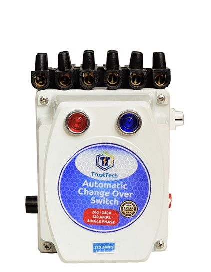 Automatic ChangeOver Switch- Cream, Single Phase 120AMPS (Automatic Transfer Switch)