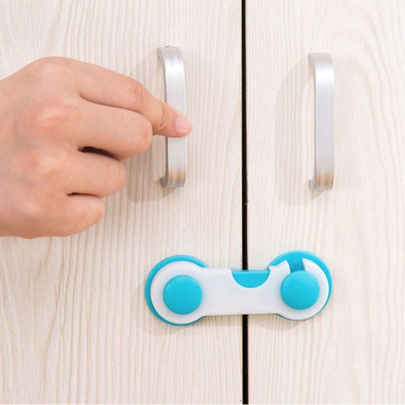 Children's Plastic Safety Lock Window Closet Wardrobe Drawer Defensive Equipment Fridge Lock 10/3pcs
