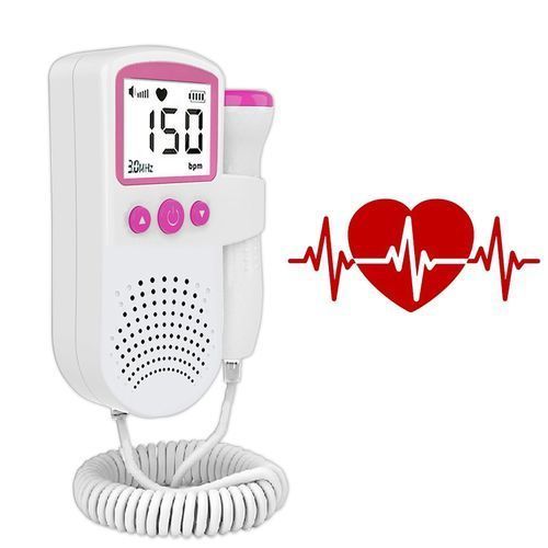 Portable Fetal Doppler 3mhz Baby Heartbeat Monitor Pocket Doppler Fetal