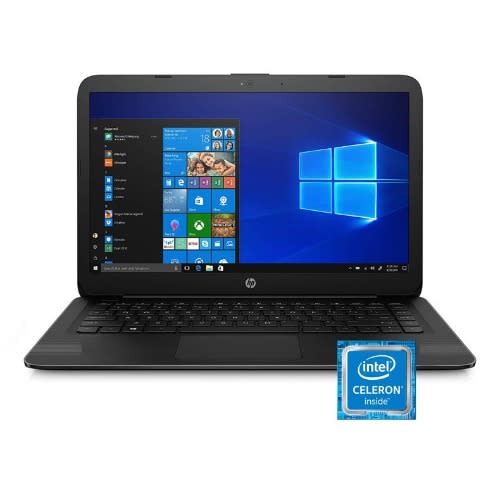 Stream 11 Intel Celeron - 64GB HDD - 4GB RAM - Windows 10 + Gifts - Black