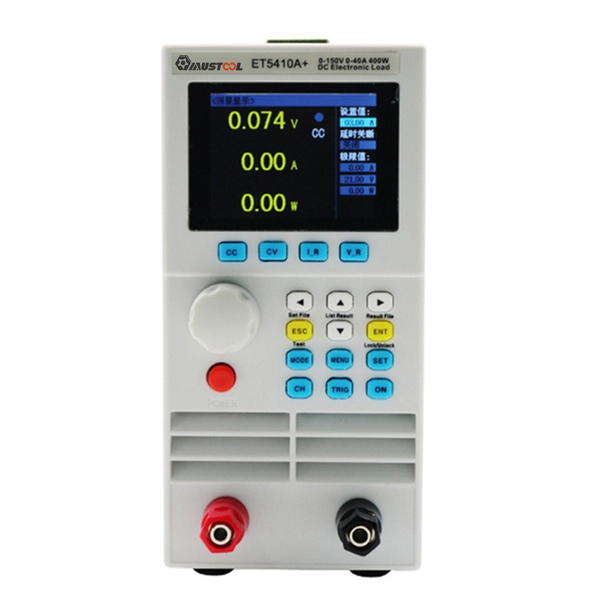 Mustool ET5410A+ Programmable DC Electronic Load Digital Control Load Electronic Battery Tester Load Meter
