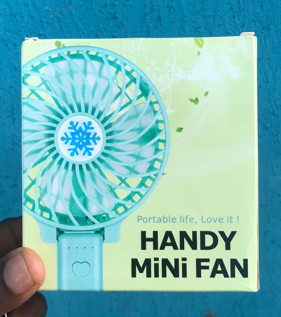 Rechargeable Hand Fan.