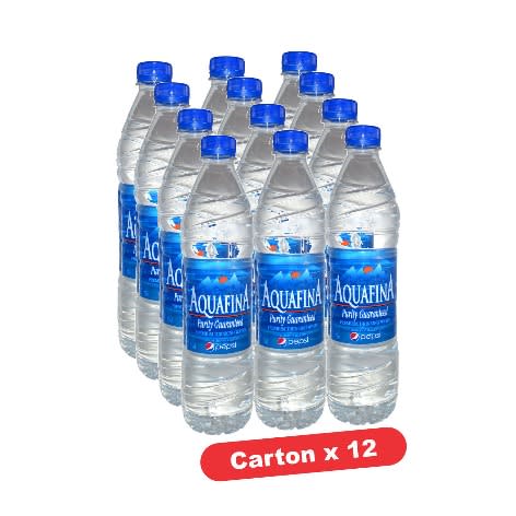 Aquafina Water - 75cl X 12