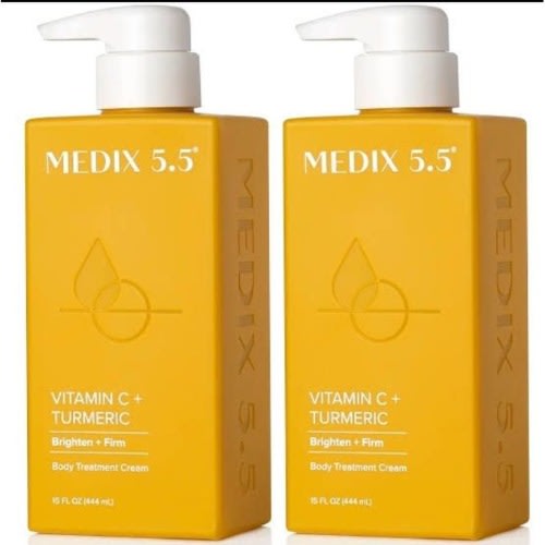 Medix 5.5 Vitamin C & Turmeric Anti-ageing Cream - 2 Packs - 15oz