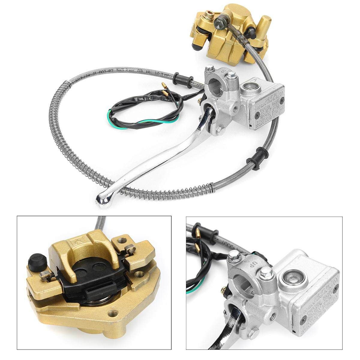 Hydraulic Front Disc Brake Caliper Pad System For Honda Monkey Z50 Bike Z50R