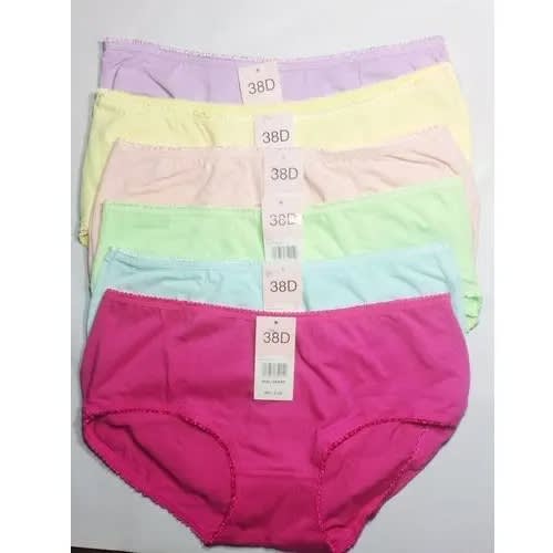Fashion House Ladies Cotton Panties -6 Pieces