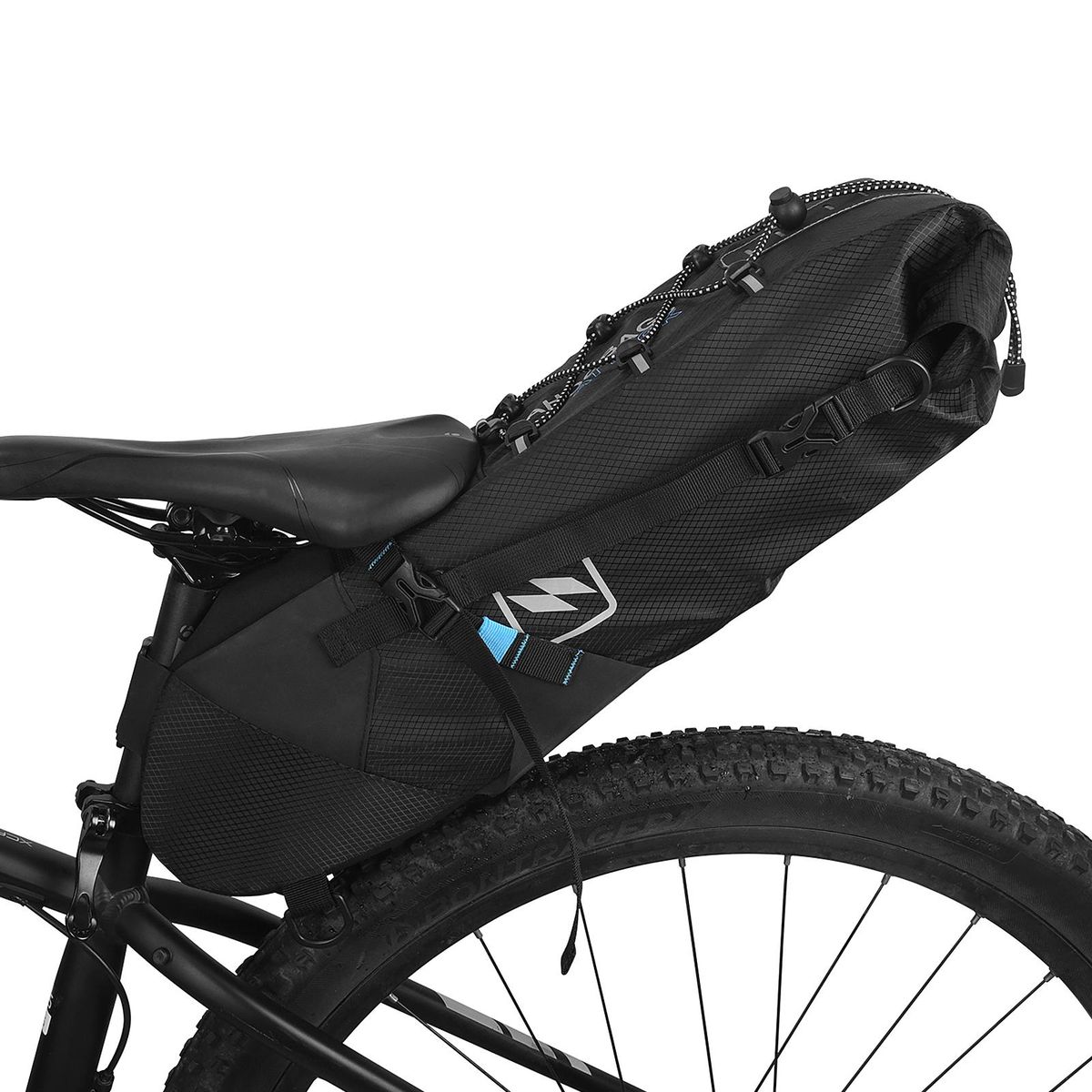 Waterproof Bike Bag Bicycle Saddle Bag Pannier Cycling MTB Mountain Road Bike Tail Seat Bag Adjustable 3L-10L