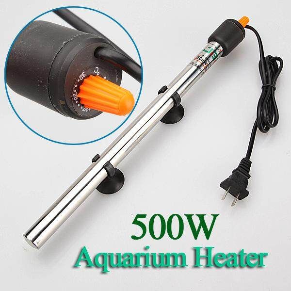 500W Submersible Automatic Aquarium Fish Tank Pond Water Heater Up To 250L New