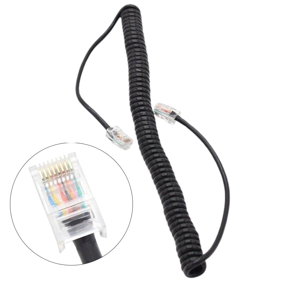 8pin Telephone Microphone Cable Accessories Replacement