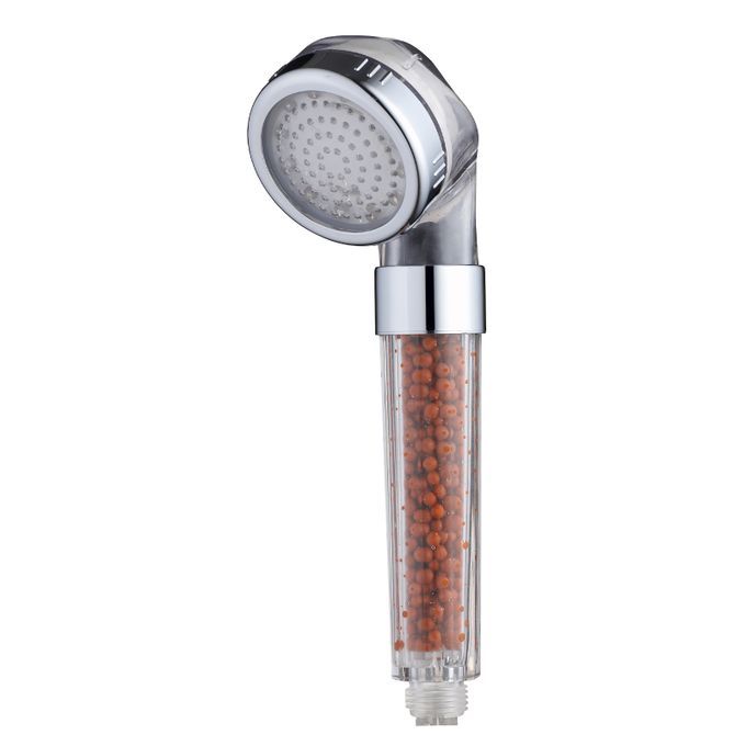LED Shower Head With Filter Filtration 7 Color Light