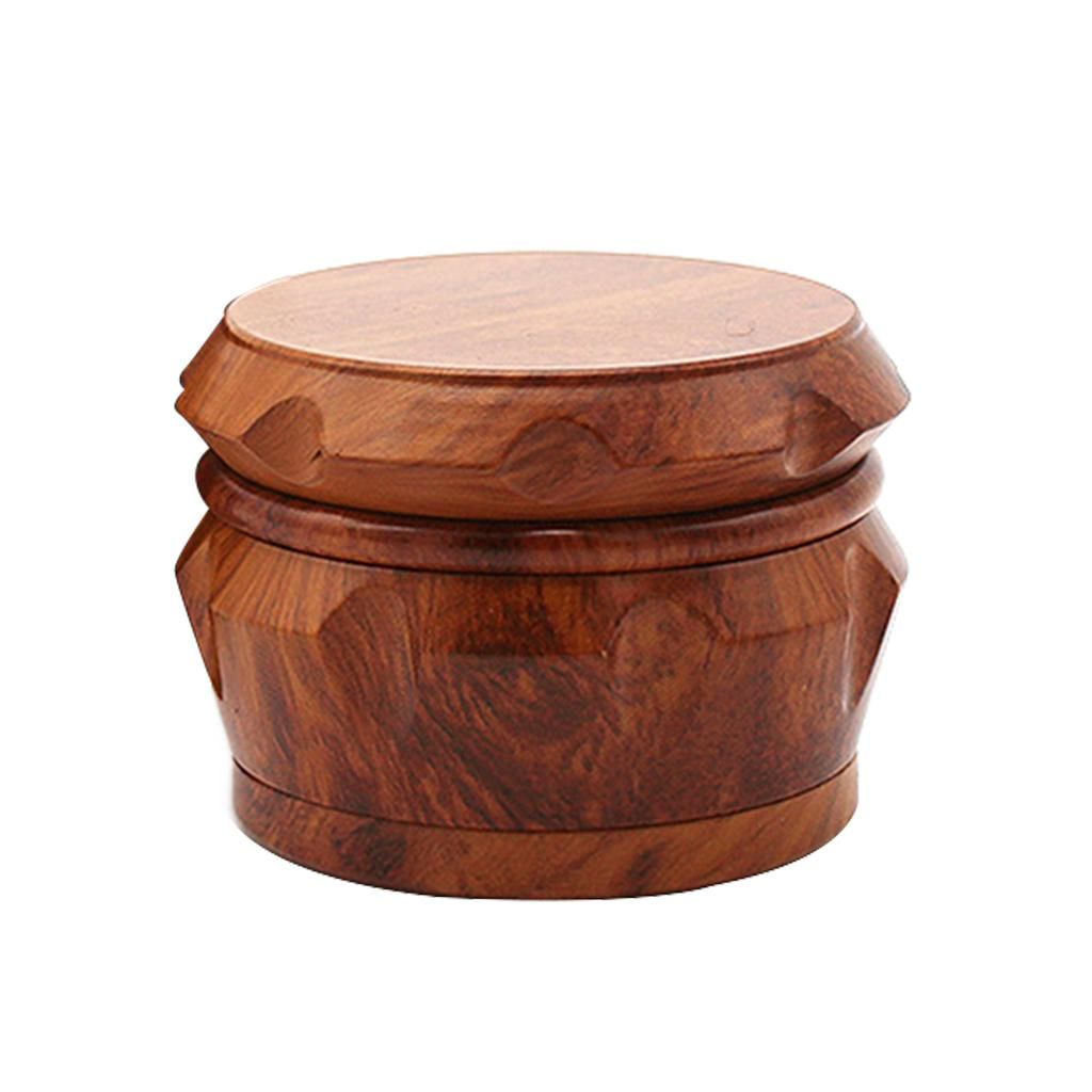 Tobacco Grinder Alloy Miller Machine DIY Tools Kitchen Red 50x44mm