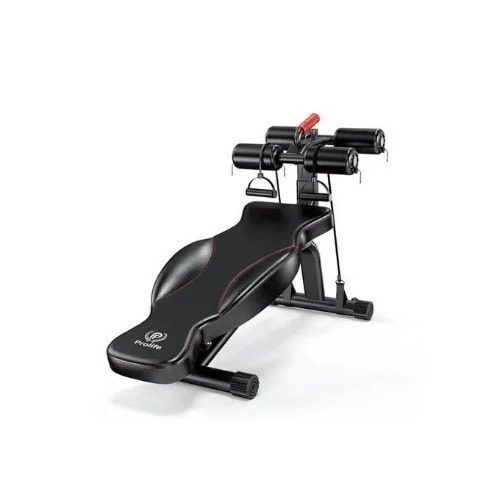 Commercial Sit-up Bench With Rope & Meter