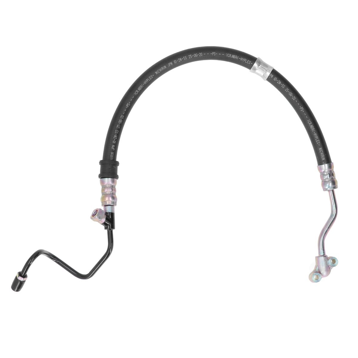 Power Steering Pressure Hose 53713S5DA05 Black Embedded