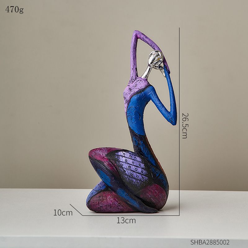 Abstract Art Figure Ornaments Aesthetic Living Room Decor