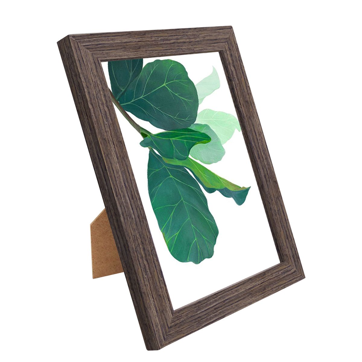 8 Inch Wooden Picture Frame Natural Eco Wood Photo Frame