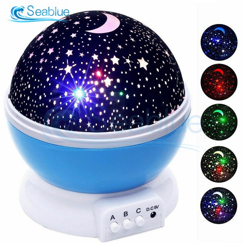 LED Rotating Night Projector Starry Sky Star Master