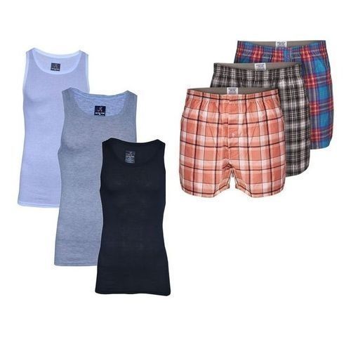 6-in-1 Mens UnderWears (Boxers & Singlet)