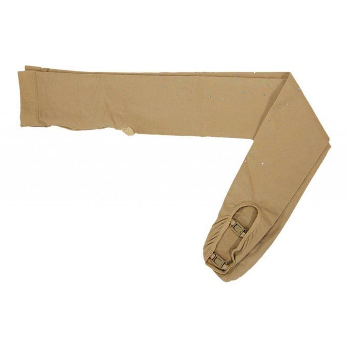 Women Girls Ice Skating Tights Skate Leggings Stocking Crystal 5-8