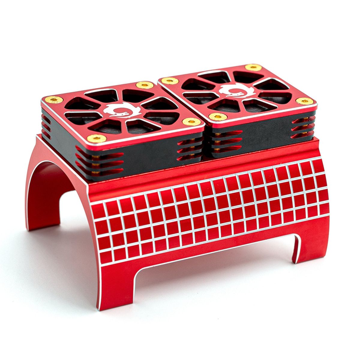 Motor Heatsink With Dual Cooling Fans Replacement For 1/5