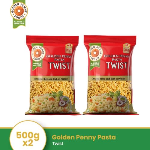 Golden Penny Pasta- Twist 500gx2