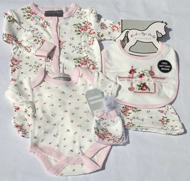 Baby Girls Fairytale 5 Piece Layette Set