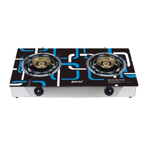 2 Burner Tempered Table Top Gas Cooker