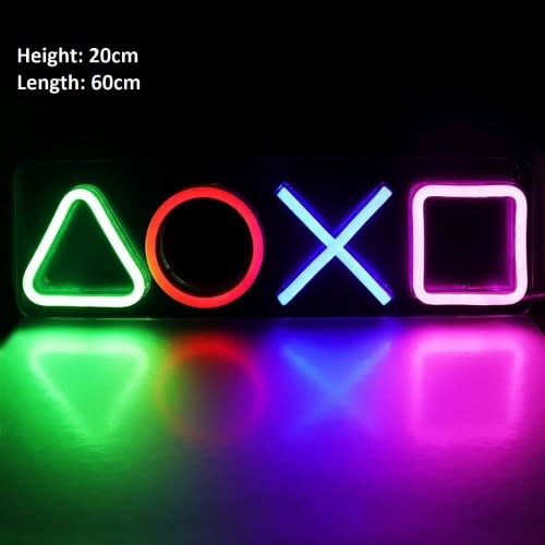 Neon Lights Sign Icon - Usb Powered Led