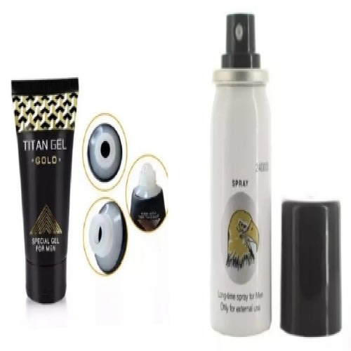 Sex Delay Spray & Dick Enlargement Gel (45ml & 50ml)