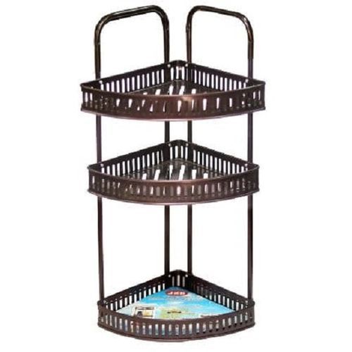 3 Layer Bathroom Corner Rack Wall Storage Shelf For Kitchen