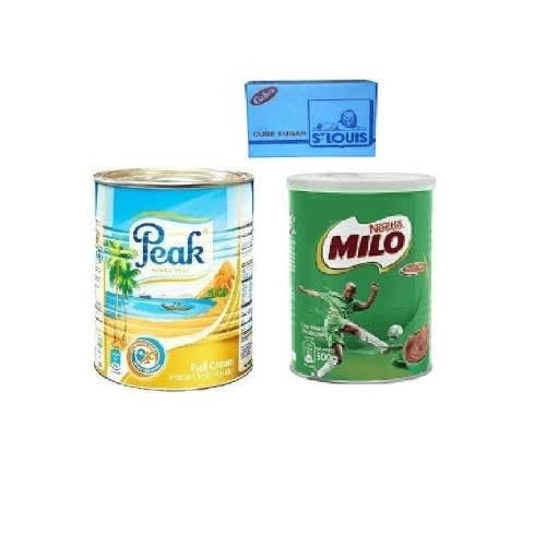 Nestle Peak  Milo 400g & Sugar