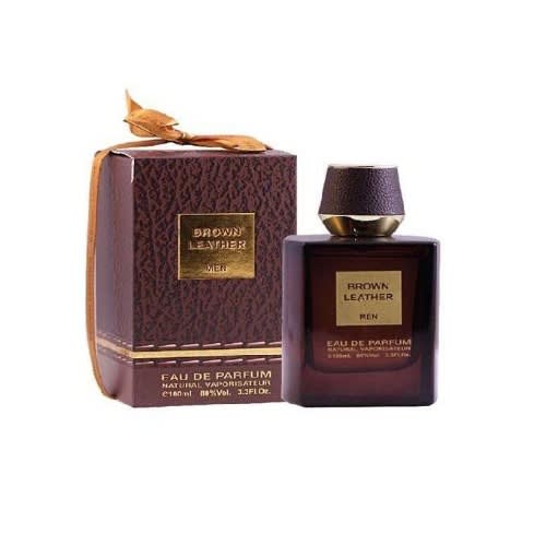 Brown Leather Long Lasting Perfume For Men Edp - 100ml