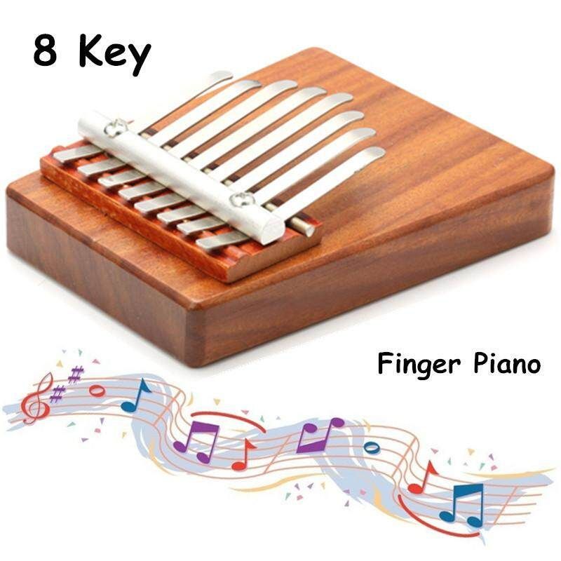 8 Key Finger Mbira Kalimba Likembe African Thumb Pocket Piano