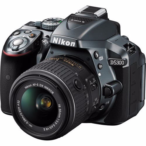 Professional DSLR Digital Camera D5300 + 2.7-inch Articulating LCD