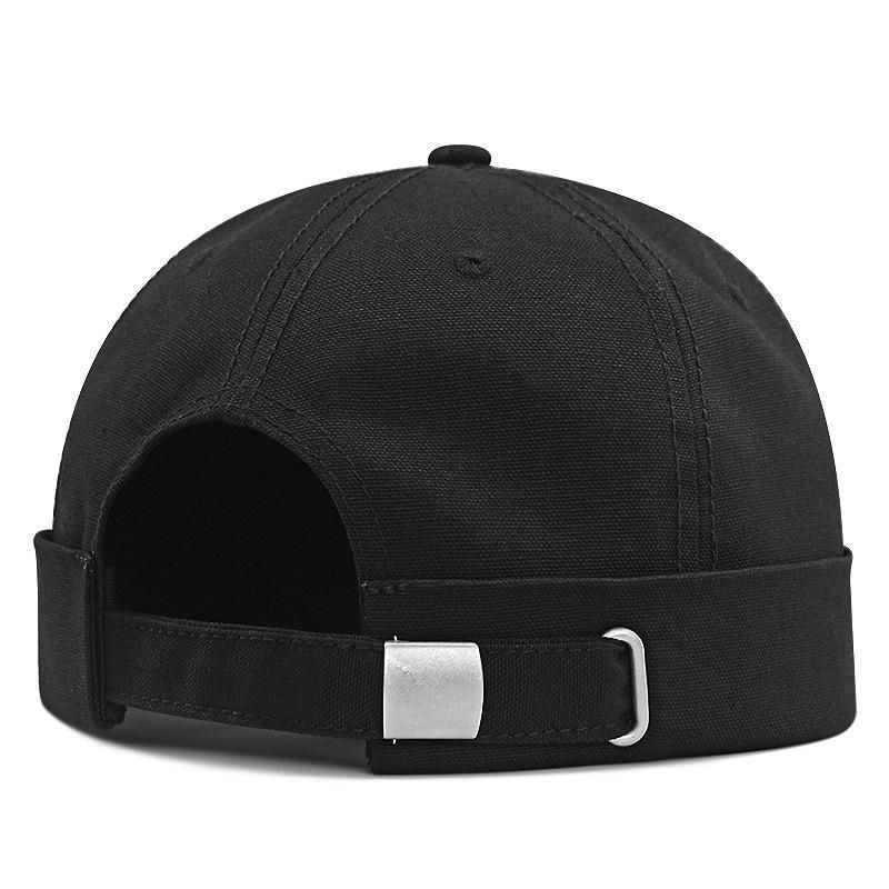 Lady Vintage Docker Cap Brimless Beret Big Size Beanie Hats Literary Landlord Cotton Sailor Cap Men Hip Hop Hat 56-60cm 61-68cm