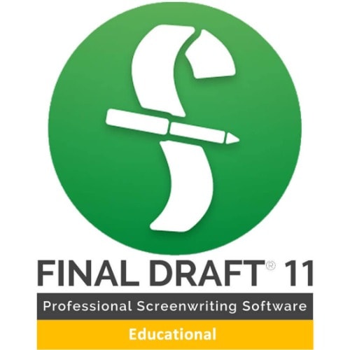 Final Draft 11 Screenwriting Software Electronic Delivery Download Educational