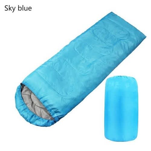 Sleeping Bag For Adults For Outdoor Camping And Hiking -Sky Blue