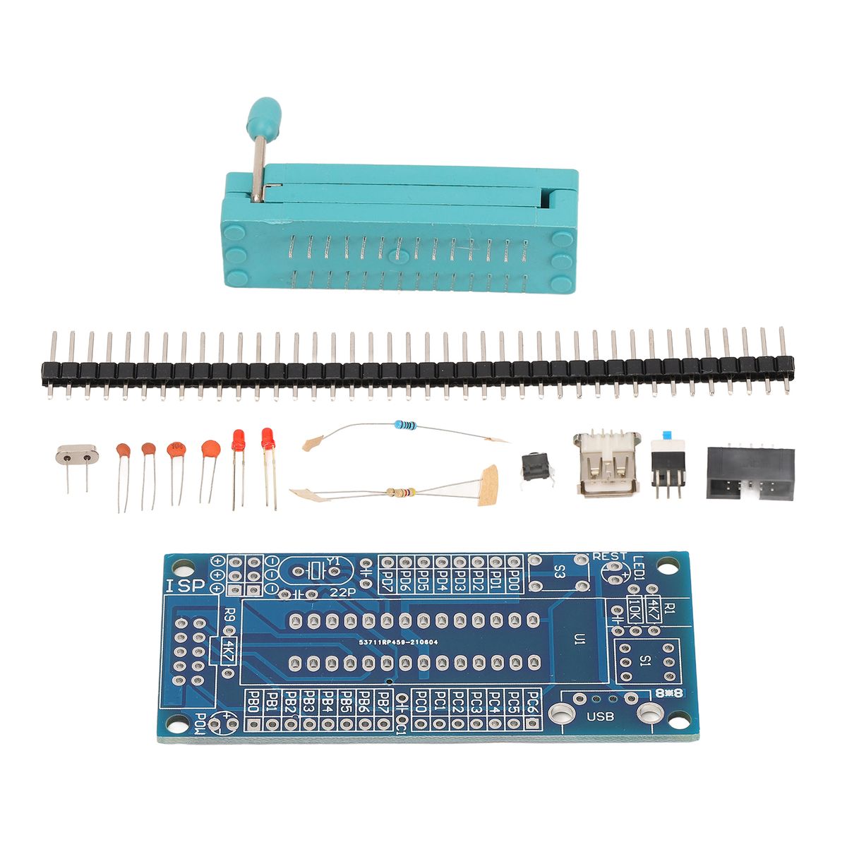 Development Board Kit ATMEGA8 ATMEGA48 AVR Small System