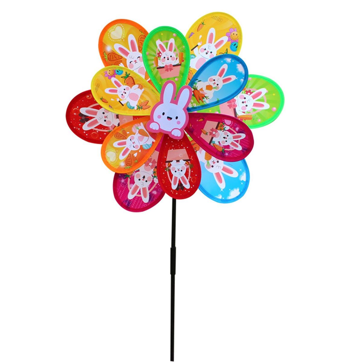 Kids Windmill Bunny Design Windmill Toy