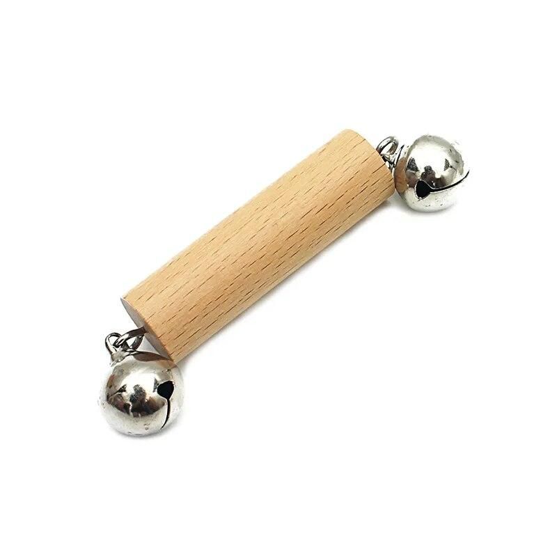 Montessori Infant Toddler Baby Rattle Bed Bell Object Fitting Exercise Bell Colors Listening Practice Training for Newborn Baby