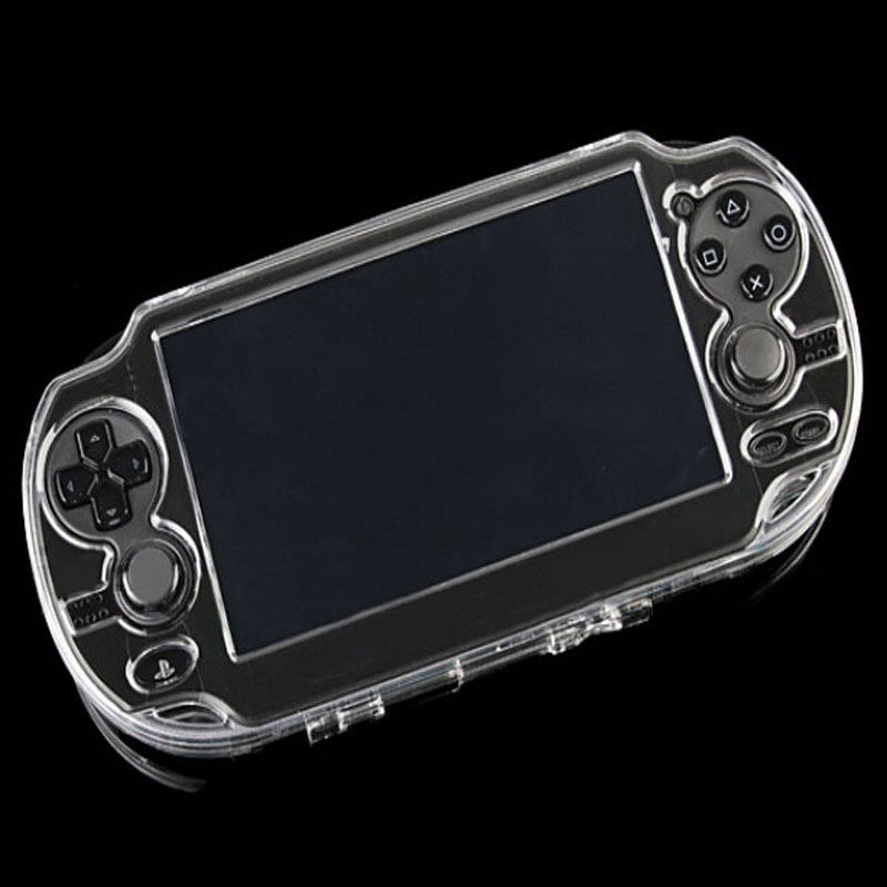 Transparent Clear Hard Case Protective Cover Shell Skin For Sony PlayStation Psvita PS Vita PSV 1000 Crystal Full Body Protector