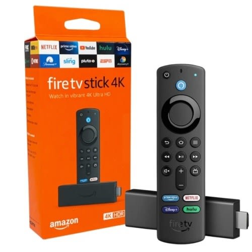Fire TV Stick 4k With Alexa Voice Remote