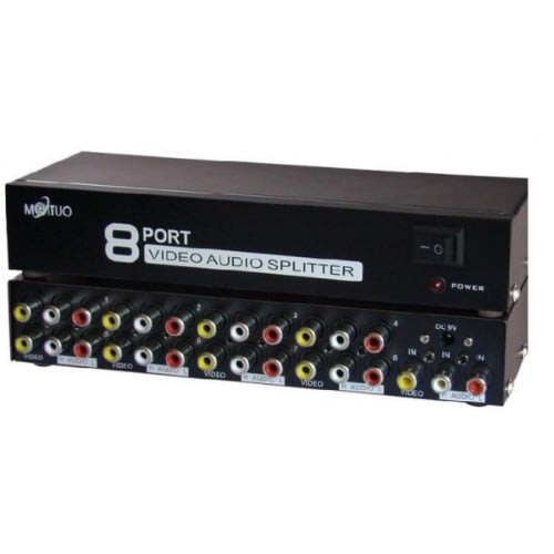 8 Ports Av Splitter