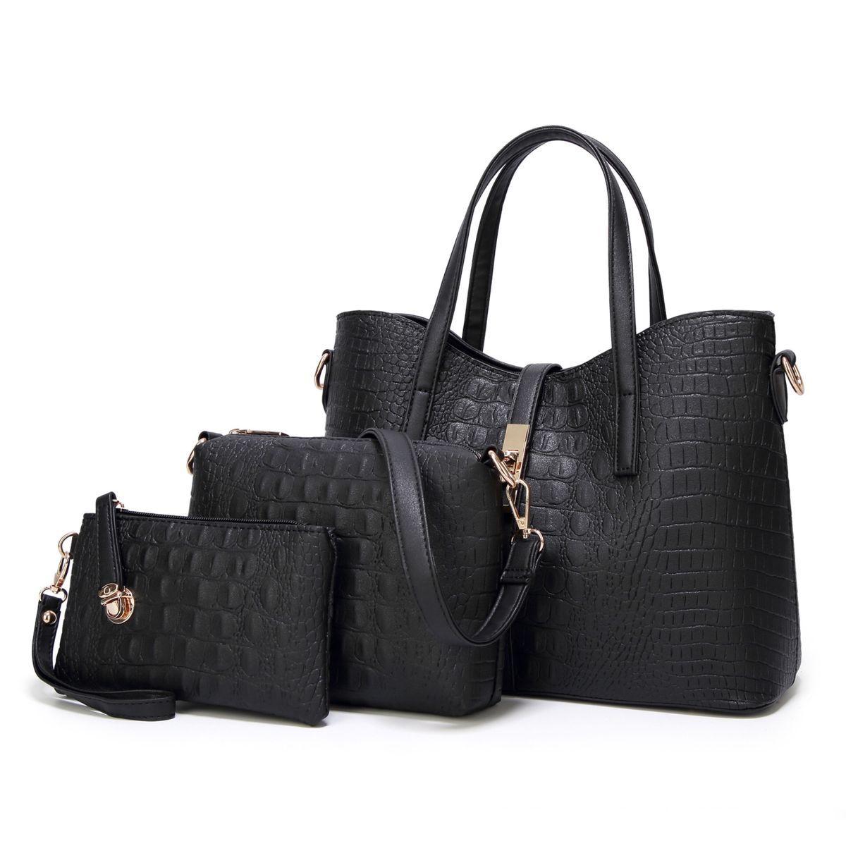 Crocodile Pattern Handbag
