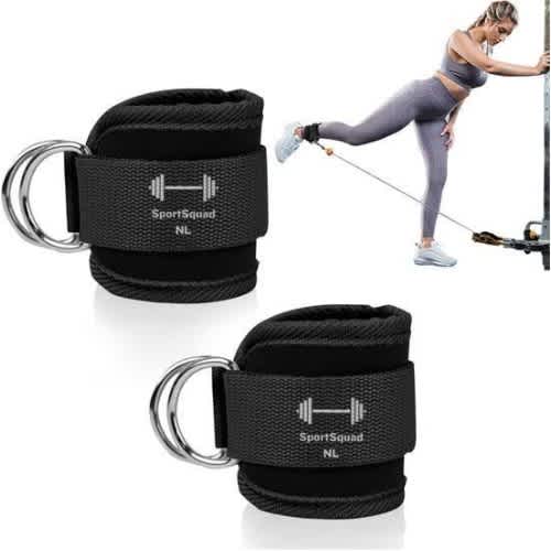 Gym /Fitness Ankle Straps - A Pair