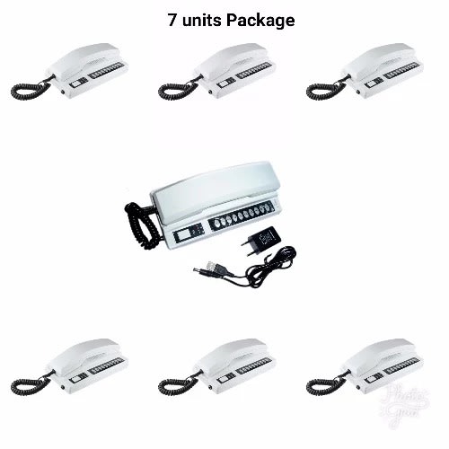 Wireless Intercom Long Range - 7 Users